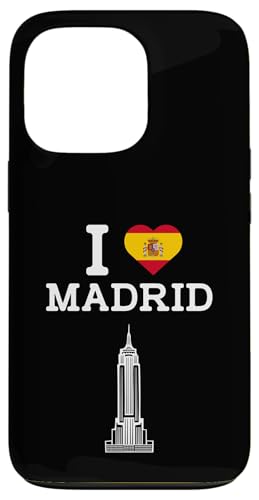 I Love Madrid Funny Prank Empire State Joke Landmark Humor Hülle für iPhone 13 Pro I Love Madrid Funny Prank Empire State Joke Landmark Humor Hülle für iPhone 13 Pro von Gagster