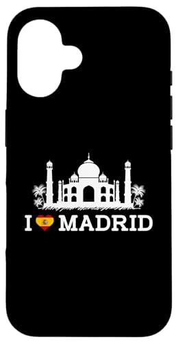 I Love Madrid Funny Prank Joke Indian Landmark Gag Novelty Hülle für iPhone 16 I Love Madrid Funny Prank Joke Indian Landmark Gag Novelty Hülle für iPhone 16 von Gagster