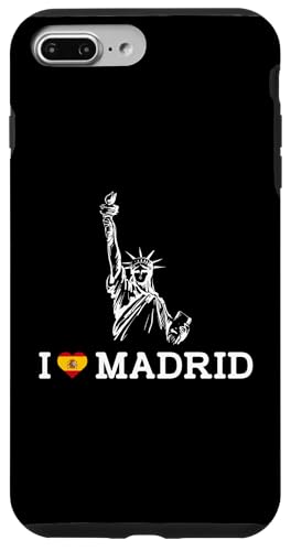 I Love Madrid Funny Statue Of Liberty Prank Landmark Gag Hülle für iPhone 7 Plus/8 Plus I Love Madrid Funny Statue Of Liberty Prank Landmark Gag Hülle für iPhone 7 Plus/8 Plus von Gagster