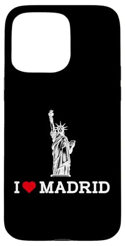 I Love Madrid Statue Of Liberty Funny Prank Gag Joke Humor Hülle für iPhone 15 Pro Max I Love Madrid Statue Of Liberty Funny Prank Gag Joke Humor Hülle für iPhone 15 Pro Max von Gagster