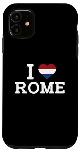 I Love Rome Funny Netherlands Flag Prank Joke Gag Novelty Hülle für iPhone 11 I Love Rome Funny Netherlands Flag Prank Joke Gag Novelty Hülle für iPhone 11 von Gagster