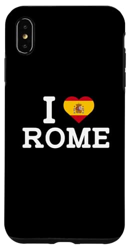 I Love Rome Funny Spain Flag Prank Joke Gag Humor Novelty Hülle für iPhone XS Max I Love Rome Funny Spain Flag Prank Joke Gag Humor Novelty Hülle für iPhone XS Max von Gagster