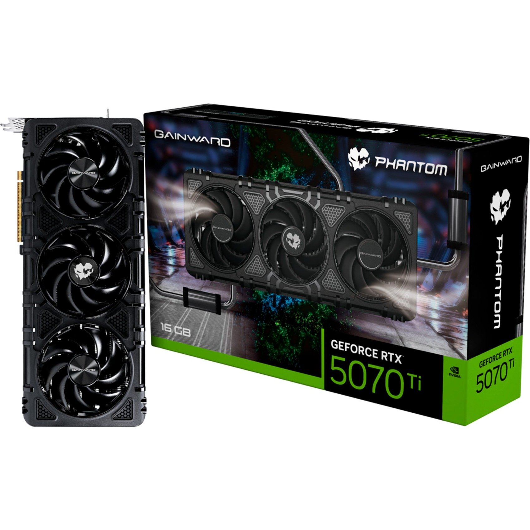 GeForce RTX 5070 Ti Phantom, Grafikkarte GeForce RTX 5070 Ti Phantom, Grafikkarte von Gainward