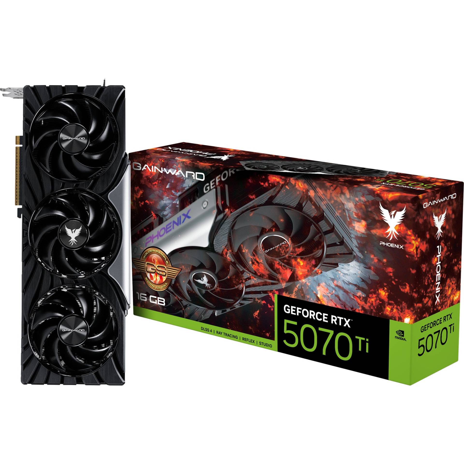 GeForce RTX 5070 Ti Phoenix GS V1, Grafikkarte GeForce RTX 5070 Ti Phoenix GS V1, Grafikkarte von Gainward