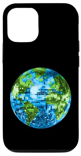 Hülle für iPhone 12/12 Pro Galaktische Discokugel Erde von Galactic Disco Ball Earth