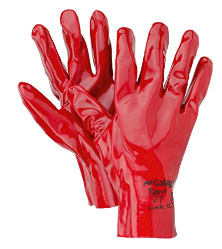 Galaxy Safety 210 10 Handschuhe PVC rot 10/XL von Galaxy Safety
