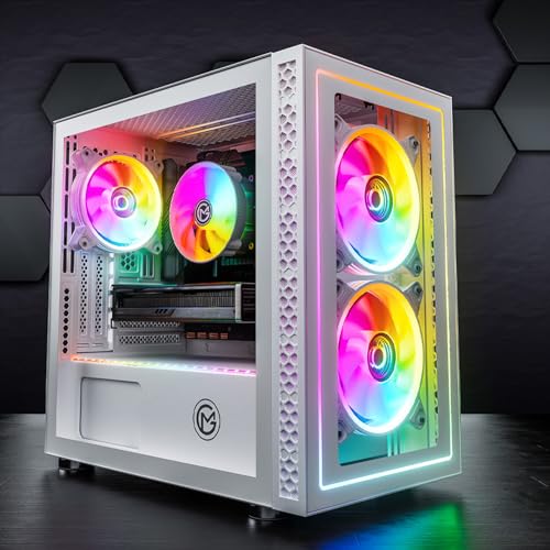 GameMachines Nova Snow Edition - Gaming PC - RGB CPU Kühler - Intel Core i5 14600KF - NVIDIA GeForce RTX 4060 Ti - 1000GB M.2 SSD - 32GB DDR4 - WLAN - Windows 11 Pro von GameMachines