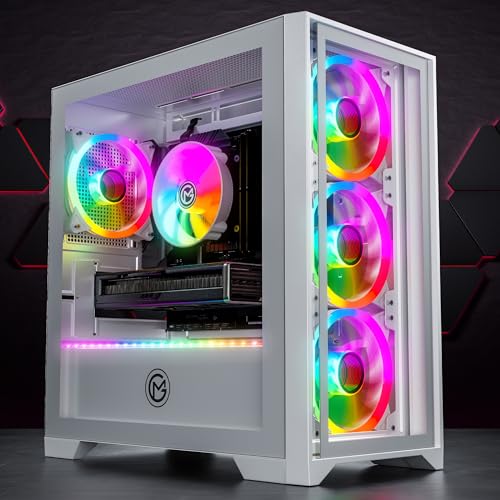 GameMachines Trinity Snow Edition - Gaming PC - RGB CPU Kühler - Intel Core i7 14700KF - NVIDIA GeForce RTX 4060-1000GB M.2 SSD - 32GB DDR4 - WLAN - Windows 11 Pro von GameMachines