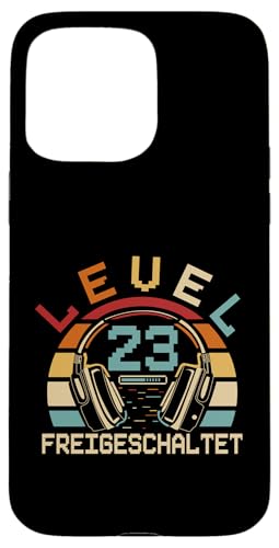 23. Geburtstag Männer Video Gamer Level 23 Unlocked Mann Hülle für iPhone 15 Pro Max von Gamer Geburtstag Geschenke Zocker Mann Spieler