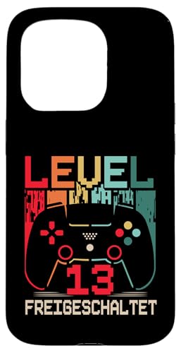 13. Geburtstag Jungen Video Gamer Level 13 Unlocked Jungs Hülle für iPhone 15 Pro von Gamer Geburtstag Zocker Jugend Teenager Spieler