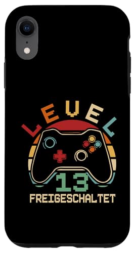 13. Geburtstag Jungen Video Gamer Level 13 Unlocked Jungs Hülle für iPhone XR von Gamer Geburtstag Zocker Jugend Teenager Spieler