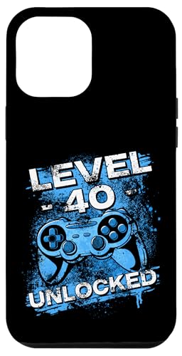 Hülle für iPhone 14 Pro Max Level 40 Unlocked | Zocker und Gamer von Gamer Mitbringsel, Zubehör & Geschenke für Gamer