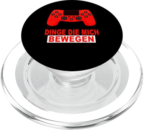 Dinge Die Mich Bewegen. Gaming Zocker Sprüche Zocken Gamer PopSockets PopGrip für MagSafe von Gamer Sprüche Gaming Zocker Gamerin