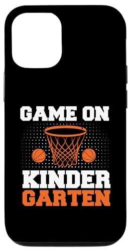 Hülle für iPhone 15 Lustige Spiele am ersten Schultag des Basketballs im Kindergarten von Games On Grade Basketball Lover Back To School Kid