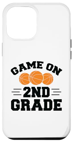 Hülle für iPhone 15 Pro Max Erster Schultag Lustige Basketballspiele in der zweiten Klasse von Games On Grade Basketball Lover Back To School Kid