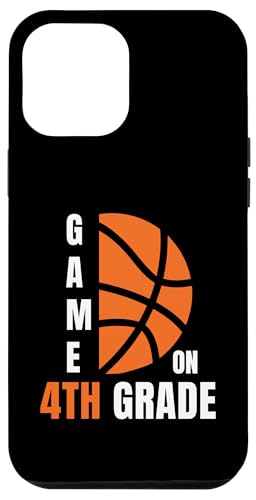 Hülle für iPhone 15 Pro Max Lustige Spiele am ersten Schultag des Basketballs der vierten Klasse von Games On Grade Basketball Lover Back To School Kid