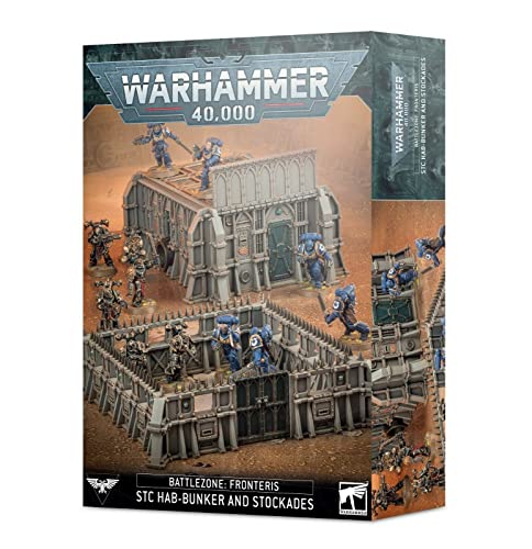 Games Workshop - Warhammer 40.000 - Battlezone Fronteris: STC Hab-Bunker & Stockades von Games Workshop