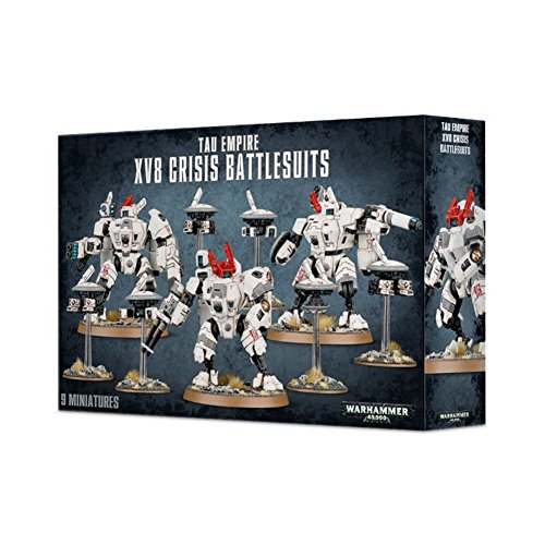 Games Workshop Warhammer 40k - Tau XV8 Crisis Battlesuit Team Games Workshop Warhammer 40k - Tau XV8 Crisis Battlesuit Team von Games Workshop