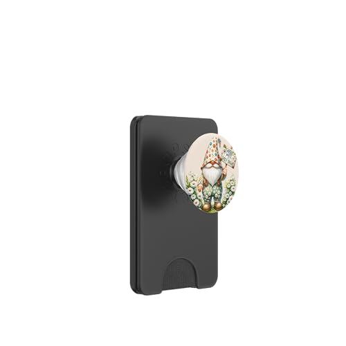 Daisy Flower Grandpa Gnome For Mom And Dad Funny Gardener PopSockets PopWallet für MagSafe von Garden Gnome Dad Gardening Gifts For Men And Women