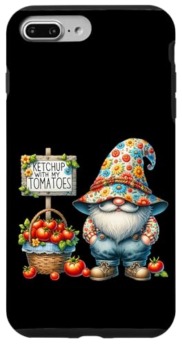 Tomato Gardening Gnome For Women And Men Funny Garden Saying Hülle für iPhone 7 Plus/8 Plus von Garden Gnome Dad Gardening Gifts For Men And Women