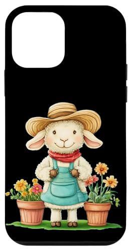 Schaf mit Spaten für Gartenabenteuer Hülle für iPhone 12 mini von Gardening Sheep