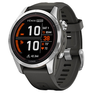 GARMIN fēnix 7S Pro Smartwatch schwarz, silber von Garmin