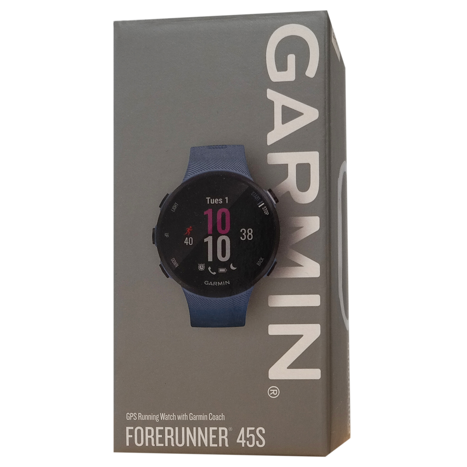 Garmin Forerunner 45S – GPS-Laufuhr mit Herzfrequenzmessung Größe S iris von Garmin