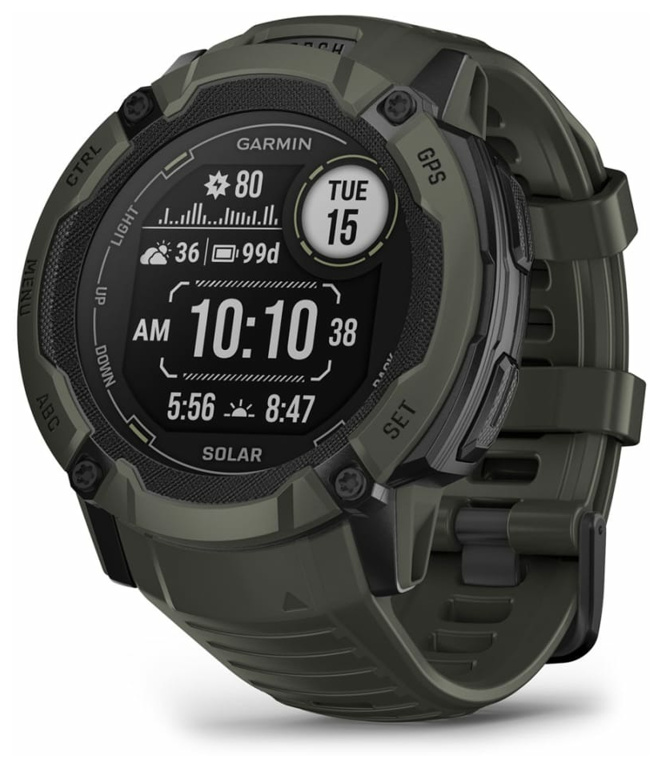 Garmin INSTINCT 2X Solar Multisport-Smart Moosgruen von Garmin