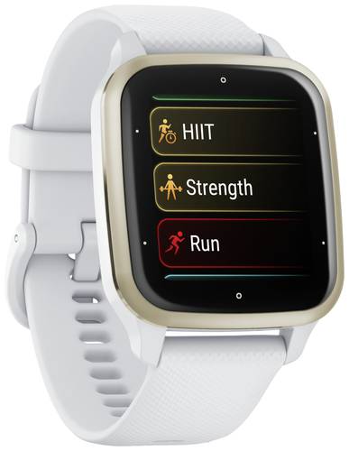 Garmin VENU® SQ 2 Smartwatch Weiß, Creme von Garmin