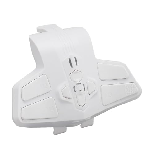 Garsent Game-Controller-Rückseitenpaddel, Tastenanpassung, Tastenkombinationen, Schnellfeuerung, für -Controller mit -PC (White) von Garsent