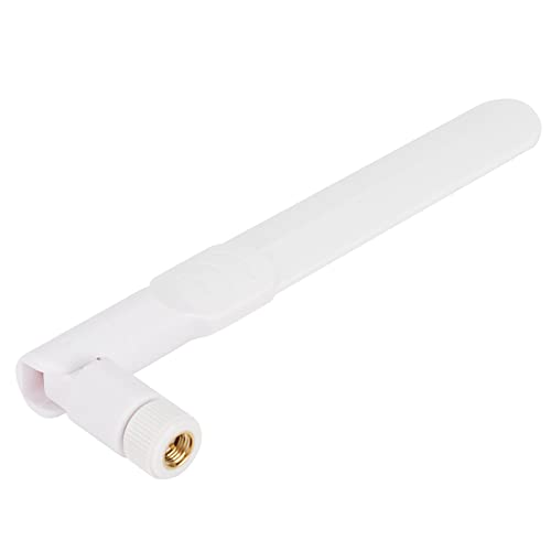 Hochwertige Einfache WLAN-Antenne, Antenne, für Büro-Router-Adapter, Heimgeschäft (WHITE) von Garsent