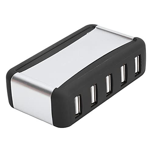 USB 7Port Hub HighSpeed ​​Extender, Stabile Leistung, Geringer Stromverbrauch, kein Lärm, Unterstützt das Laden Angeschlossener Geräte, Klein und Tragbar, Sicher und Zuverlässig von Garsent