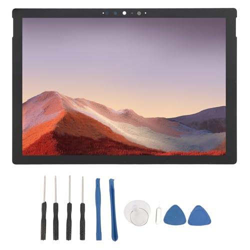 für MS Sur Face Pro 7 Plus 1960 1961, Bildschirmersatz für Sur Face Pro 7+ Display 2736 X 1824, 12,3 Zoll LCD-Touchscreen-Digitizer-Baugruppe von Garsent