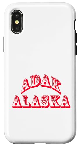 Adak, Alaska, USA, Souvenir Hülle für iPhone X/XS von Gary Overton