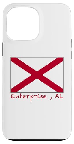 Enterprise Alabama Flagge USA Souvenir Hülle für iPhone 13 Pro Max von Gary Overton