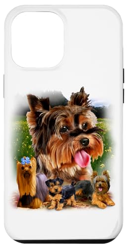 Hülle für iPhone 13 Pro Max Yorkshire Terrier Yorkie Hunderasse von Gary Overton