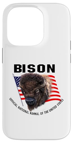 Hülle für iPhone 14 Pro Bison National Säugetier der Vereinigten Staaten von Gary Overton