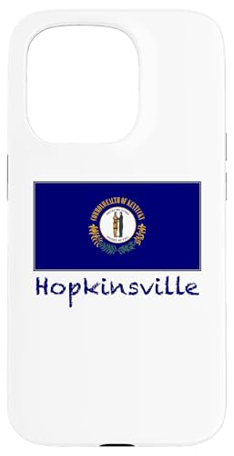 Hülle für iPhone 15 Pro Hopkinsville Kentucky Flagge Souvenir von Gary Overton