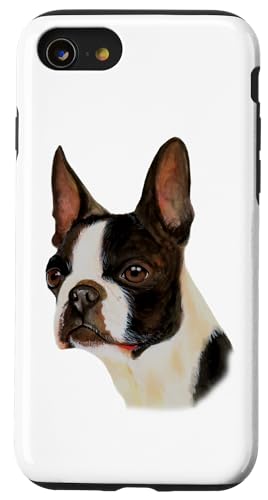 Hülle für iPhone SE (2020) / 7 / 8 Boston Terrier Hunderasse von Gary Overton