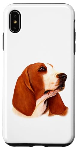 Hülle für iPhone XS Max Basset Hound Hunderasse von Gary Overton