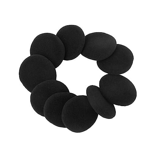 Gatuida 10 stücke Headset Pad Ohr Buds Abdeckungen Ersatz Ohrpolster Ersatz Ohrpolster Lautsprecher Schaum 40mm Schaum Earbud Earpad Ohr Pad 40mm Ohrpolster Kissen Schaum Earbuds Kopfhörer Schwamm von Gatuida