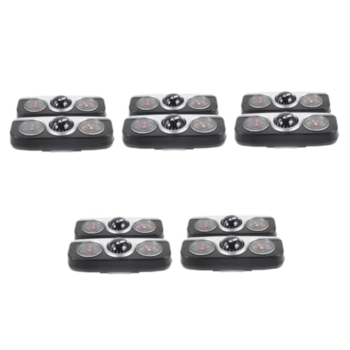 Gatuida 5 Sätze 5 Sets Auto Führungskugel Kompass Dashcams Für Autos Universelles Autozubehör Lkw Thermometer Armaturenbrett Thermometer Armaturenbretthalterung 2 Stück * 5 von Gatuida