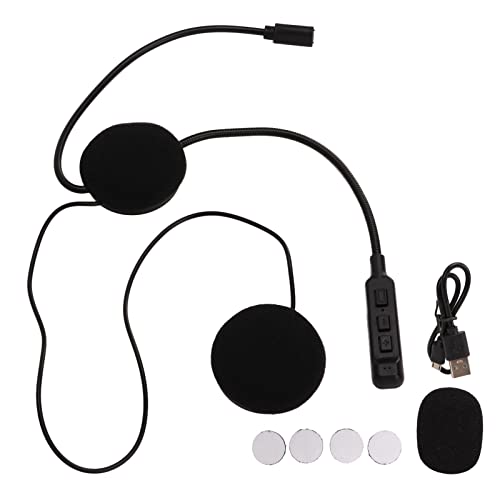 Gavigain Motorrad Bluetooth Headset, Dual Connection, 8D Klangqualität, Universal Helmhalterung, für Radfahren, Skifahren, Wandern, Outdoor-Aktivitäten von Gavigain