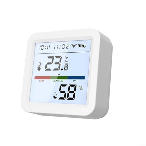 Multi-Temperatur-Display-Sensor mit TUYA-WLAN-Kompatibilität und Hintergrundbeleuchtung von Gdfnmogo