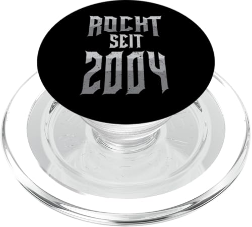 21. Geburtstag Rockt Seit 2004 Jahrgang Rock Junge Mädchen PopSockets PopGrip für MagSafe von Geburtstag Geschenkideen Rock Musik Rocker 2025