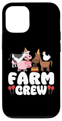 Hülle für iPhone 14 Pro Farm Crew Landwirt Bauer Geburtstag von Geburtstag Party Thema Design