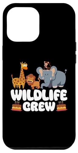 Hülle für iPhone 15 Pro Max Wildlife Crew Zoowärter Zoo von Geburtstag Party Thema Design