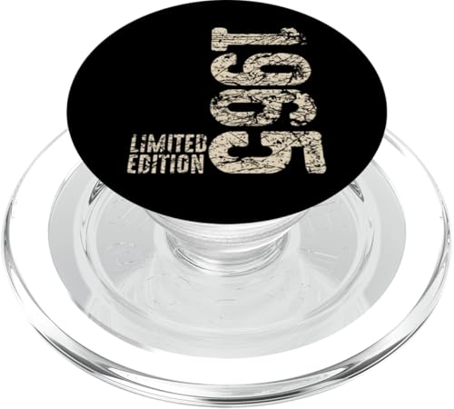 60. Geburtstag Mann Frau 60 Jahre 1965 Deko Lustig Geschenk PopSockets PopGrip für MagSafe von Geburtstags TShirt 60 Jahre Mann Frau Damen Herren