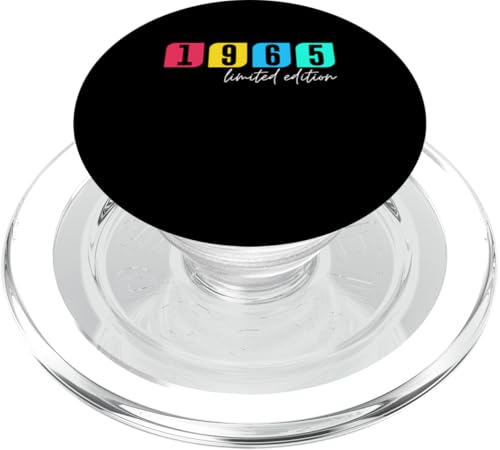 60. Geburtstag Mann Frau 60 Jahre 1965 Deko Lustig Geschenk PopSockets PopGrip für MagSafe von Geburtstags TShirt 60 Jahre Mann Frau Damen Herren