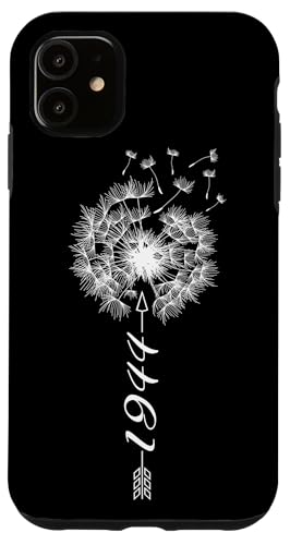 Hülle für iPhone 11 Geburtstag 1944 Pusteblumen Süßes Geschenk Löwenzahn Breathe von Geburtstagsgeschenk Damen 1944 Geschenkidee Herren